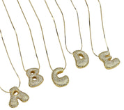 Bubble Letter Necklace