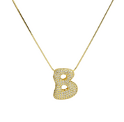 Bubble Letter Necklace